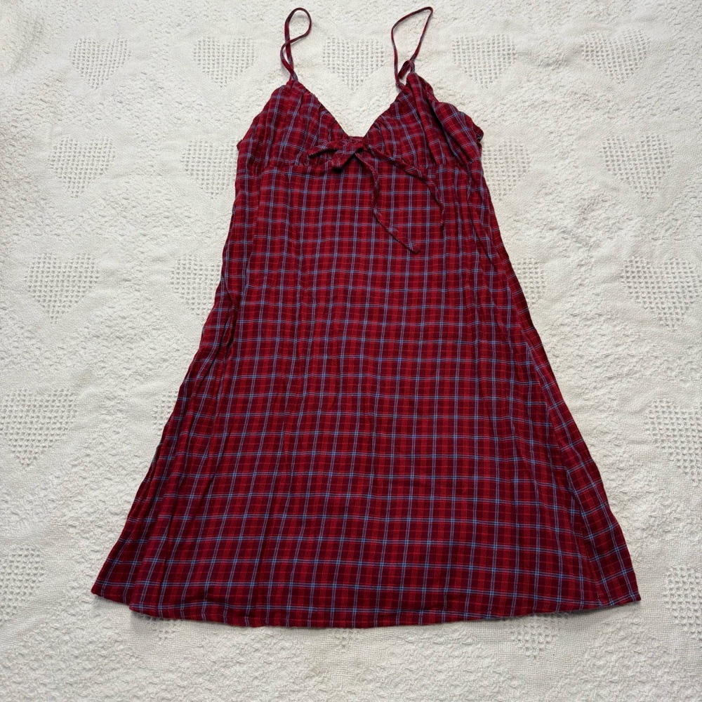 🍓Wild Fable Plaid Cami Dress (S)